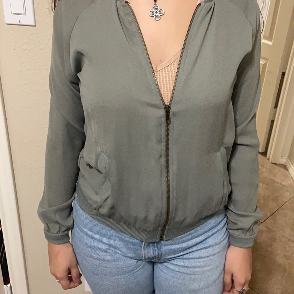 Green jacket